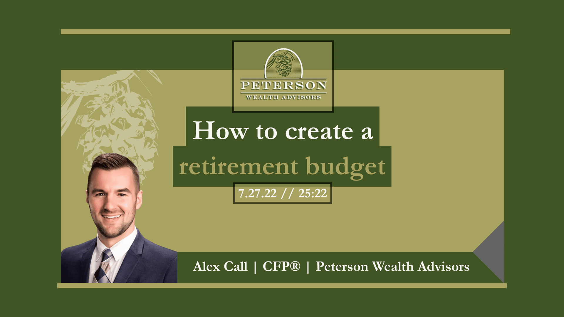 learn blog How to Create a Retirement Budget