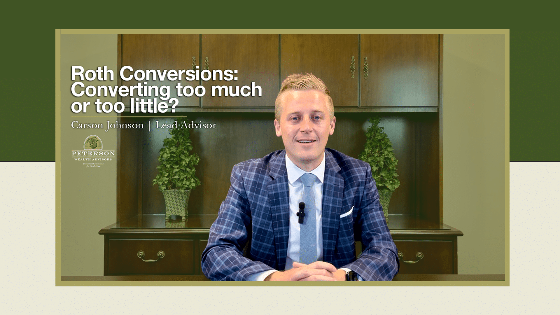 Roth Conversions: Converting too much or too little?