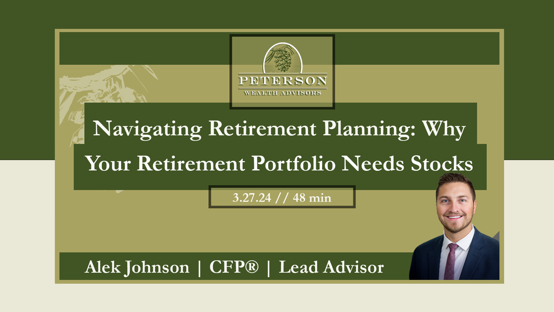 learn blog Navigating Retirement Planning: Why Your Retirement Portfolio Needs Stocks