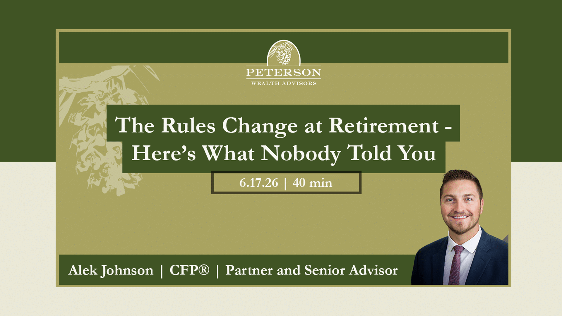 learn blog The Rules Change at Retirement — Here’s What Nobody Told You